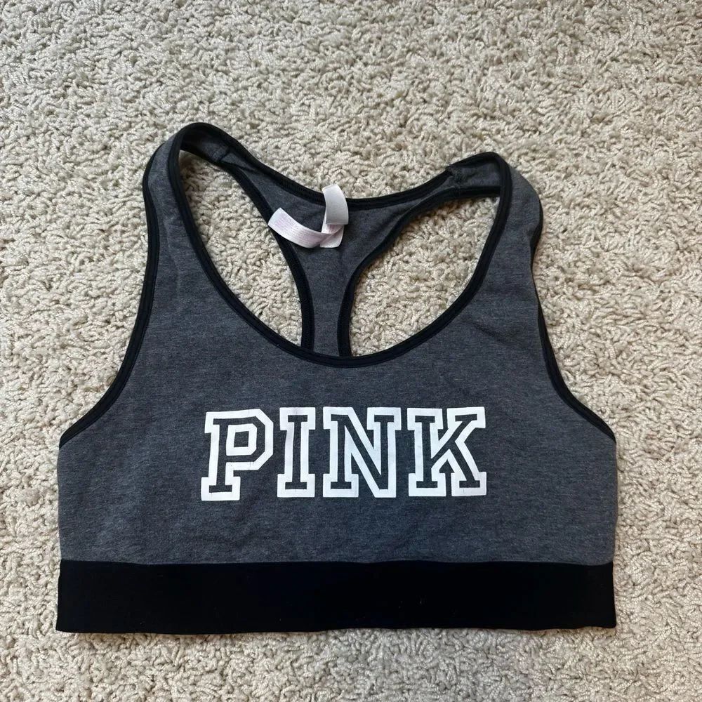 Victoria’s Secret pink sports bra lounge bra medium